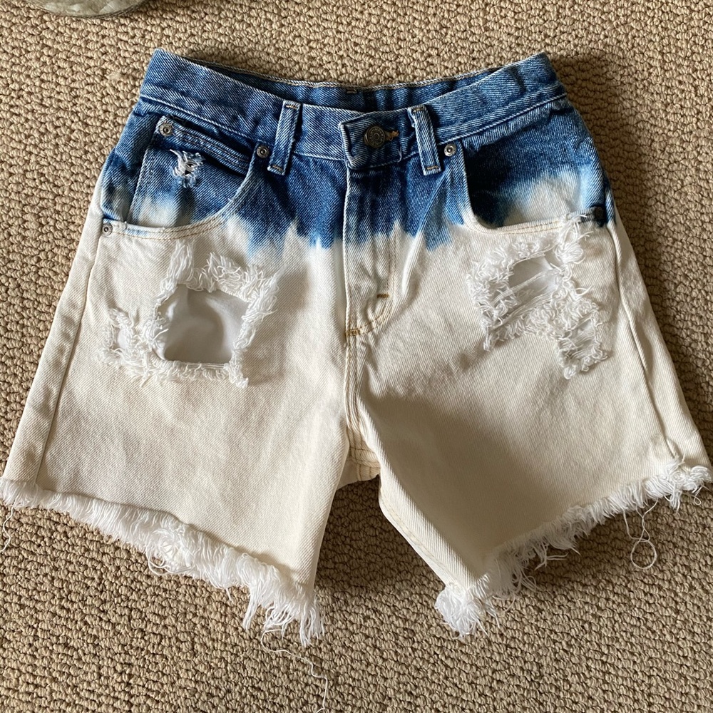 Vintage wrangler denim shorts